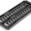 Set organiz. dados 2 rieles 1/4" gris 26 herramientas