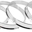 Anillos espaciadores aluminio para cubo 64.1mm 66.1mm