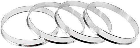 Anillos espaciadores aluminio para cubo 64.1mm 66.1mm