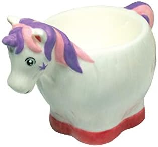 Vaso huevo unicornio cerámica para cocina decoración