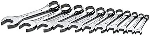 Set 11 Pzas Llaves Combinadas SAE Superkrome 86231