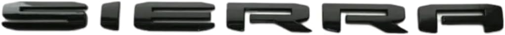 Emblema Sierra 3 Pzas Negro Brillante GMC Yukon 19-26