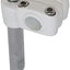 Tallo pluma BMX aleación 4 pernos varios tamaños colores blanco