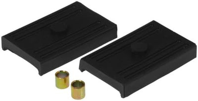 Kit almohadillas resorte hoja trasera negra