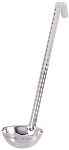 Cucharones 14.5x4pulg color plateado