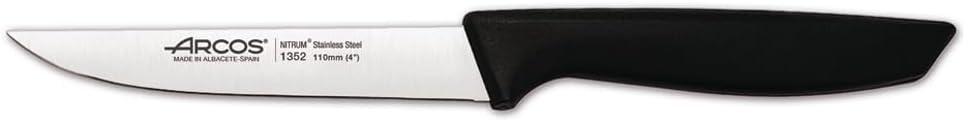 Set 4 Pzas Cuchillos Acero Inox Nitrum Negro