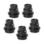 5 Tapas Negras Tuercas Llanta Chevy S10 Blazer GMC Jimmy