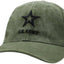 Casquillo verde con logotipo Ejército EE.UU.