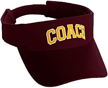 Sombrero visera deportiva personalizada con iniciales equipo