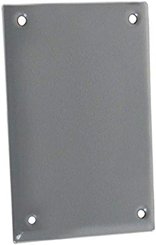 Cubierta toma corriente gris en blanco resistente 5174-0