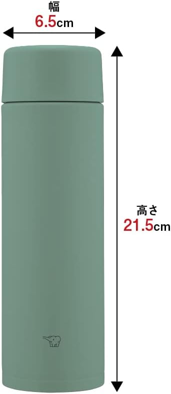 2 Botella agua acero inox 16.9oz verde mate sin costuras
