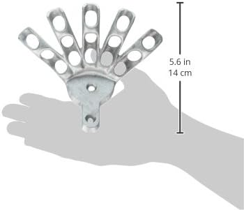 Soporte de Aluminio para 5 Dedos para Mesa de Cocina