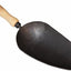 Paleta forjada acero templado boro mango madera ceniza 13.5pulg