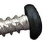 Tornillo cacerola #8 1-1/2" acabado negro 500 pzas