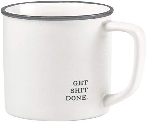 Tazas café gres 16oz diseños cara a cara blanco y negro