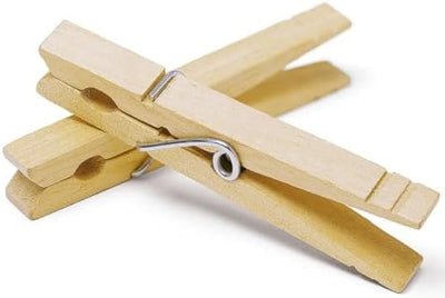 Set 400 Pinzas Madera