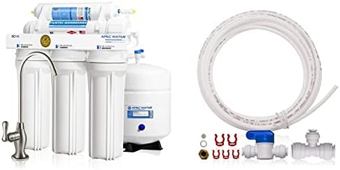 Sistema ósmosis inversa 90 GPD kit 3 pzas blanco