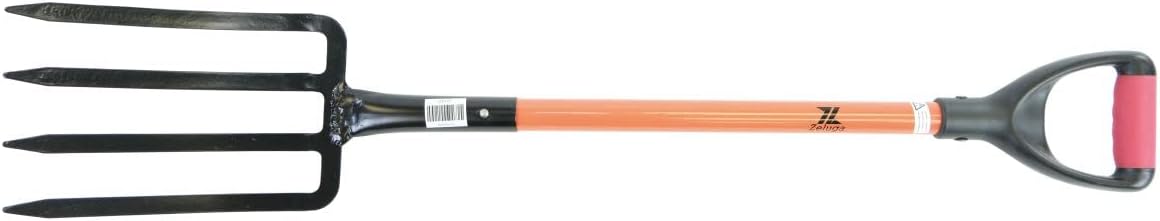 Horquilla Fibra Vidrio Mango D 4 Dientes Excavación