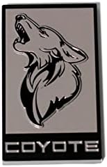 Insignia Coyote GT350 Emblema Aullando Gris Mustang OEM