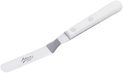 Espátula offset acero inox 4.5pulg mango plástico lavavajillas