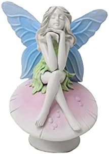 Estatua hadas decorativa para jardín y hogar