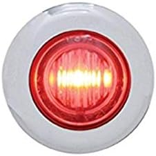 Luz LED Roja con Bisel para Iluminación de Ambiente 37968