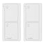 Control remoto 2 botones para Caseta PJ2-2B-GWH-L01-2 blanco