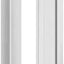 Manija puerta corrediza granero 12" set 2 níquel cepillado