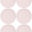Tapa almacenamiento alimentos rosa 4 tazas set 6 BPA-Free