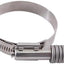 Abrazadera engranaje helicoidal tensión constante 57-79mm Plata