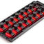 Set organiz. dados 2 rieles 1/2" transmision rojo