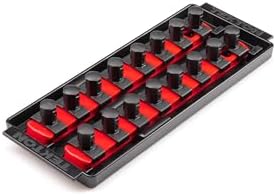 Set organiz. dados 2 rieles 1/2" transmision rojo
