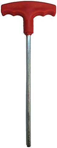 Llave anclaje 13" rojo y plateado