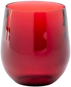Vaso acrílico arándano set 4 12oz