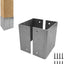 Protector muebles para poste 4x4" interior 3.5x3.5"