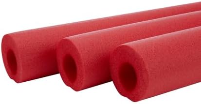 Almohadilla barra antivuelco 36" espuma rojo set 3