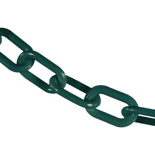 Cadena barrera plástico resistente 2pulg 100ft