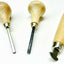 Set 3 herramientas ajuste piedra joyería empujador bisel
