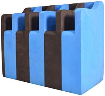 Organiz. de pistola de seguridad en foam negro/azul