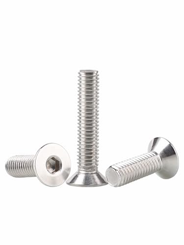 Tornillos M5 acero inox 18-8 brillante Allen 50 uds