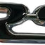 Emblema 3D Fender Camaro con respaldo adhesivo negro