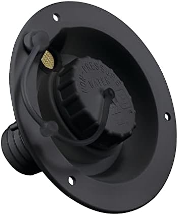 Plato llenado agua RV Camper negro PN 94248