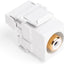 Conector RCA blanco tipo 110 barril 40735-RWW