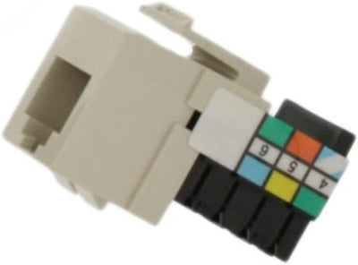 Conector QuickPort almendra clara