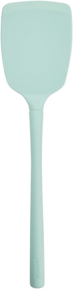 Espátula silicona segura para alimentos color aguamarina