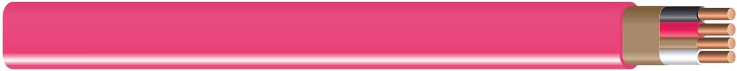 Alambre ROMEX SIMPULL 15ft 10/3 NM-B rosa