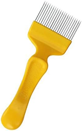Tenedor acero inox 18 dientes para abejas