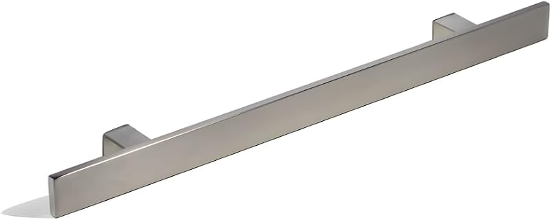 Manija puerta acero inox 24" satinado níquel