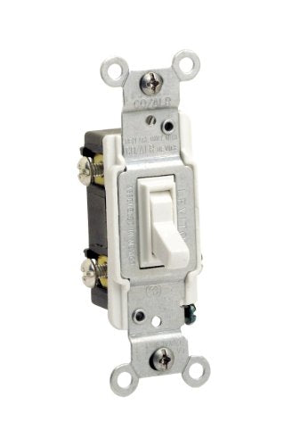 Interruptor silencioso 3 vías 15A 120V grado residencial