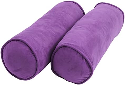 Almohada microgamuza con cable 20x8pulg UV 2uds